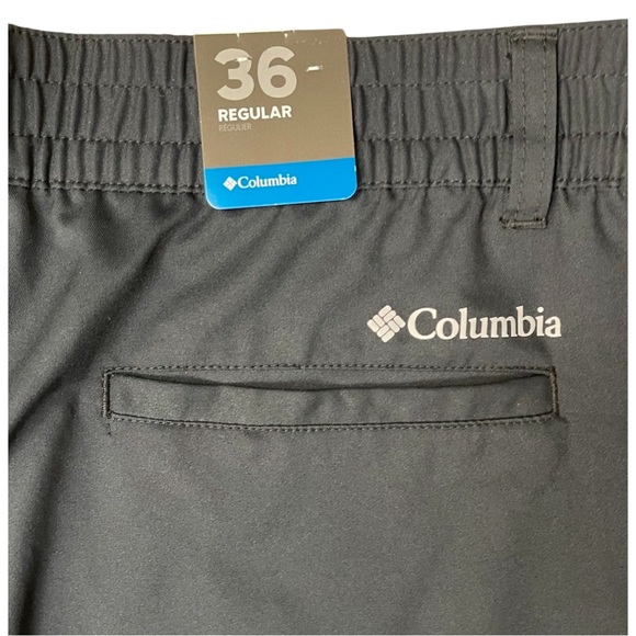 Columbia Mens Trail Shorts black Omni Freeze Omni Hiking Outdoors Regular NWT - Picture 3 of 7